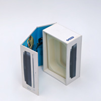 Mini-enceinte Bluetooth OEM disponible, en forme de livre, rigide, avec boîte d'emballage en mousse EVA haute densité