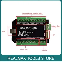 Carte de contrôle de mouvement CNC TEBAK Nvcm 3/4/5/6 axes, boîtier métallique, ne prend pas en charge l'interface USB Mach3, contrôleur de mouvement CNC NVUM-SP