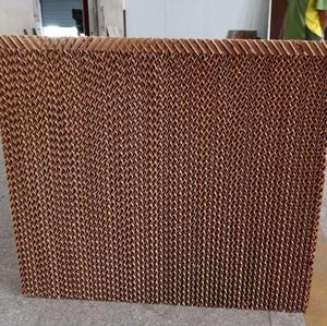 Viehzucht Ausrüstung Pad und Lüfter Gewächshaus Kühlsysteme Verdunstung skühl kissen Verdunstung kühlsystem - Product Image 2