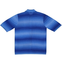 Benutzer definierte LOGO Sweater Herren Kurzarm Casual Sommer Strickwaren Hollow Out Pullover Gestrickt Polo Shirt Herren Cardigan Sweater Herren