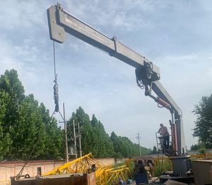 מוצר חדש הידראולי קרום בום מנוף מנוף נוקשה מנוף מנוף הסיפון הימי מנוף - Product Image 6