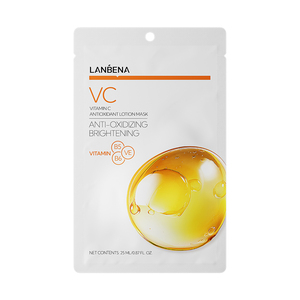 Masques visage coréens LANBENA VITAMIN C, soins de la peau pour femmes - Product Image 1