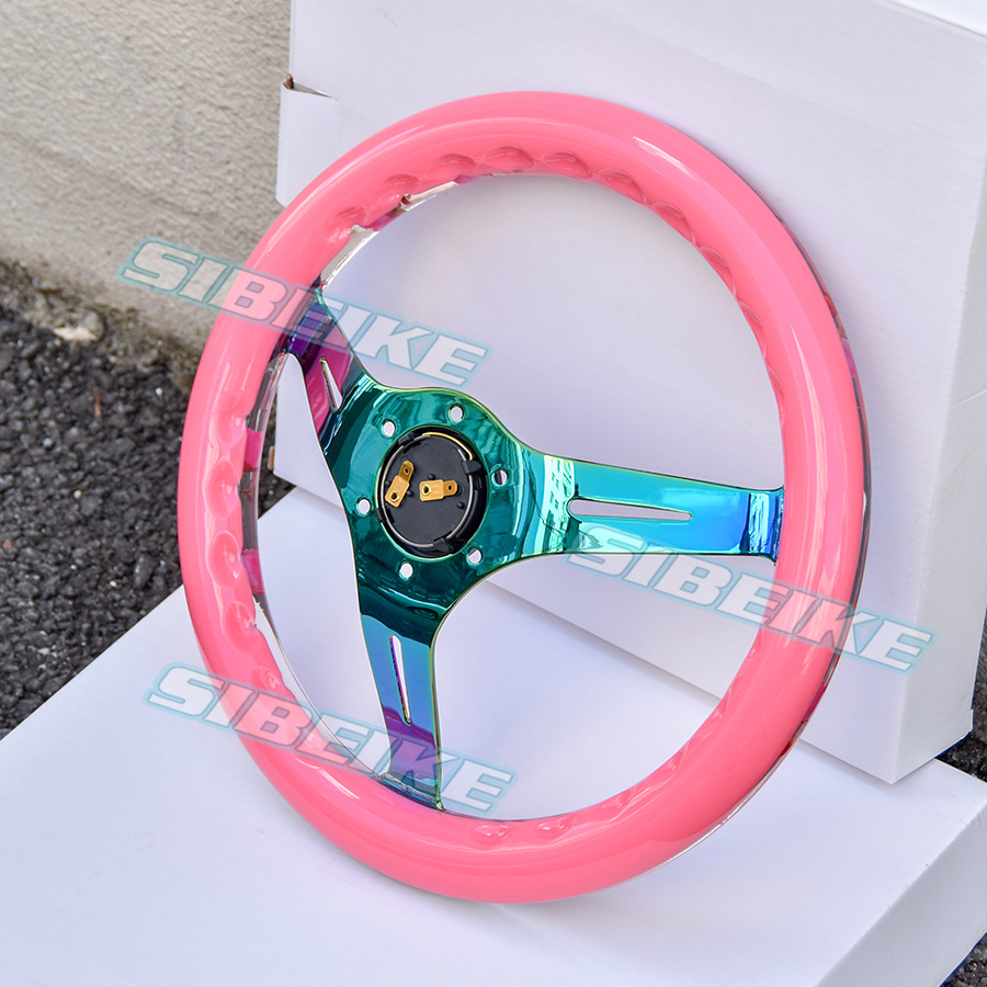 新品・未使用品 アクリル ツイスト ステアリング クリアー 3スポーク Ⅲ 新品・未使用品 アクリル ツイスト ステアリング クリアー 3