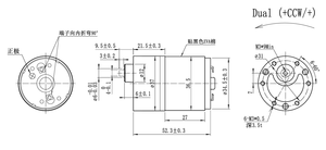 FT-37RGM3530-20K 7.4V DC Fırçalı 400RPM 0.2Nm Küçük Düz Dişli Motor, Ev Aletleri için Ses Yalıtımlı Köpüklü, Düşük Gürültülü - Product Image 2