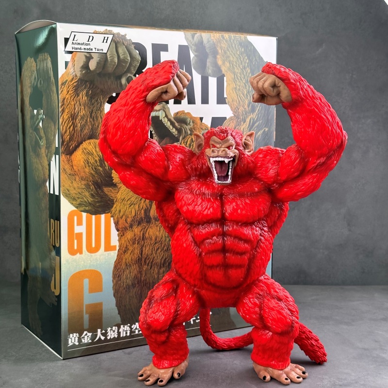 Grand singe rouge
