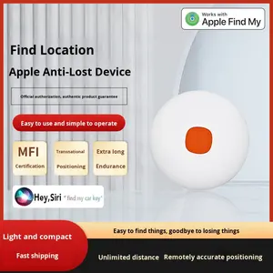MFI ROHS HOT Desain Terbaru Mini Laris Manis Pelacak Kunci Dompet Koper Plastik Pintar dengan Baterai yang Dapat Diganti untuk Pelacak IOS - Product Image 2