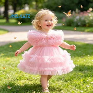 Vestido <span class=keywords><strong>de</strong></span> verano sin mangas con estampado floral para niñas, vestido <span class=keywords><strong>de</strong></span> princesa <span class=keywords><strong>de</strong></span> ensueño, vestido <span class=keywords><strong>de</strong></span> boda para niñas, vestidos <span class=keywords><strong>de</strong></span> fiesta <span class=keywords><strong>de</strong></span> cumpleaños para bebés. - Product Image 3