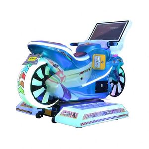 Moto de course à monnayeur pour enfants, vélo pour parc d'attractions, jeux intérieurs/extérieurs pour enfants - Product Image 4