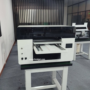 Macchina da stampa Flatbed Fninkjet 4050UV con 2 testine di stampa UV vernice DTF 2 in 1 Multi funzionale vetro LED UV stampante - Product Image 3