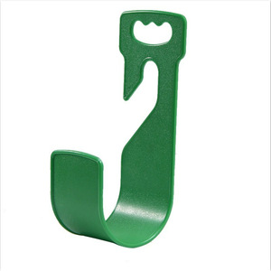 Xinglun Plastic Water Pipe <b>Hook</b> Wall Mount Garden <b>Tool</b> Holder Green Black - Product Image 3