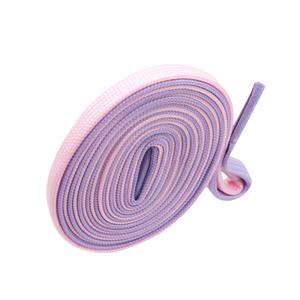 Cordones planos de poliéster para correr de Color sólido de alta calidad Cordones de cuerda gruesa para <span class=keywords><strong>AF1</strong></span> - Product Image 2