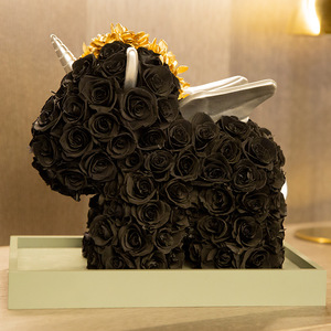 AYOYO OEM <span class=keywords><strong>Ewige</strong></span> Blume Echte Unsterbliche Blume Einhorn Rote Rose Handgefertigt für Valentinstag Muttertag Abschlussgeschenk 2026 - Product Image 2