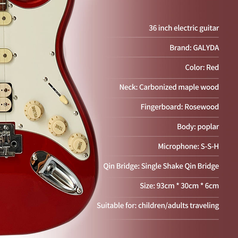 Electric guitar for kids - Red