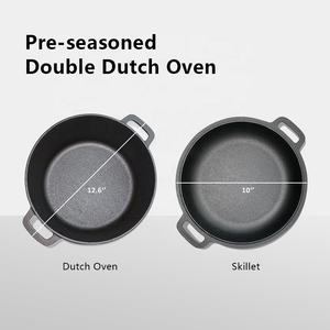 حار بيع الحديد الزهر وعاء طهي برياني مع غطاء - Product Image 6