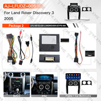 Partes Bingkai Layar Radio DVD Mobil 12,3 inci untuk LAND ROVER 2005 DISCOVERY 3 Android Touch Screen Mirror Link dengan Ventilasi Udara