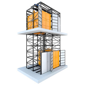 Özel 3m 6m 9m <span class=keywords><strong>12m</strong></span> elektrikli kargo asansörü 4 Ton asansör kişi ve navlun malzemesi için uygun kargo asansör - Product Image 3