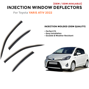 Deflectores de Ventana Laterales para Toyota LC200 2008-2019 Protector de Lluvia Accesorios de Coche - Product Image 2