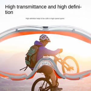 Lunettes de cyclisme anti-buée Anti-vent éclaboussures de sable Anti-poussière Impact plastique Protection industrielle Protection du travail Protection des yeux - Product Image 4