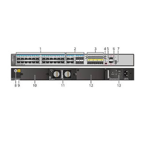 S5720 36C EI-28S AC Network <b>Switch</b> 28 Gig SFP+ 4 Dual-Purpose 10/100/1000 Stackable Function - Product Image 4