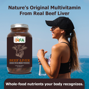 OEM ODM Grass-Fed & Grass-Finished Beef Liver Capsules with Vitamin a Supports Vision & Skin Health - Product Image 5