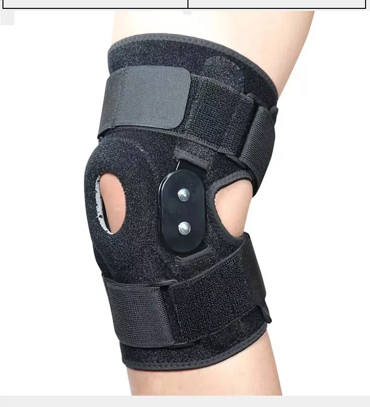 Groothandel Compressie Neopreen Kniebrace Verstelbare Knie Ondersteuning Voor Sport