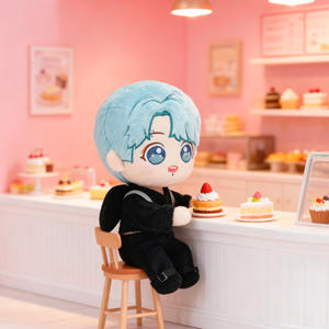 Nouvelle <span class=keywords><strong>poupée</strong></span> en peluche personnalisée avec des conceptions personnelles taille personnalisée avec divers costumes pour les fans d'artistes Plushie Service d'échantillon rapide personnalisé - Product Image 3