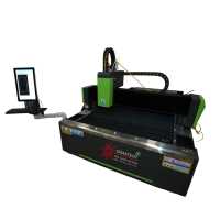 Máquina de Corte Láser de Fibra CNC 1530 para Chapa Metálica, Acero Inoxidable y Acero al Carbono