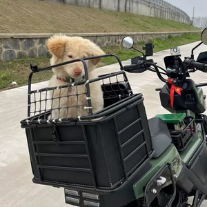 Panier de transport universel pour animaux de compagnie pour vélo, scooter électrique, moto, siège arrière, cage de voyage pour chien - Product Image 2