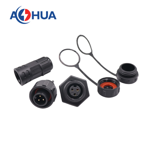 Aohua 2 3 4 <span class=keywords><strong>5</strong></span> 6 broches mâle femelle connecteur de câble connecteur <span class=keywords><strong>circulaire</strong></span> à montage sur panneau connecteur électrique 300V 110V - Product Image 2