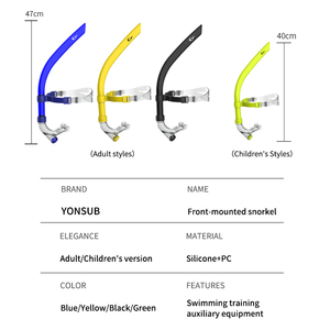 <span class=keywords><strong>Tube</strong></span> de plongée YONSUB, tuba sec en silicone flexible, plongée sous-marine, apnée, pêche sous-marine, natation, kayak, réglable, pliable - Product Image 5