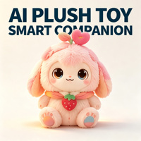Peluche interactive intelligente parlante Berry AI : Jouet éducatif en peluche douce pour filles, favorisant la connexion émotionnelle