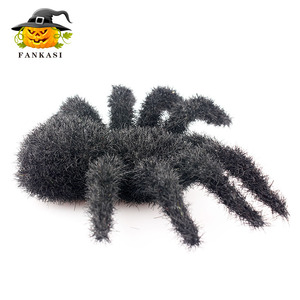 Araña Decorativa de Halloween Fankasi, Negra y Marrón, Material PP, Decoración Interior para Fiestas y Salas de Escape - Product Image 5