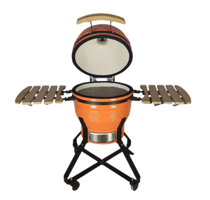 شواية كيمستون المحمولة للشواء بالفحم مقاس 18 بوصة، قابلة للتعديل، مصنوعة من السيراميك، مناسبة للمطبخ الخارجي وحديقة الشواء - Product Image 4