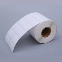 Rouleau d'étiquettes adhésives 102mm x 76, papier adhésif mat blanc, expédition d'étiquettes thermiques