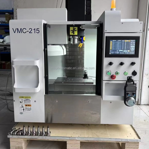 Fresadora Vertical de Tres Ejes VMC-215, Centro de Mecanizado de Sobremesa, Control DELEM, 220V, Motor Automático, Alta Precisión - Product Image 1