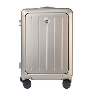 Maleta de mano horizontal de 18 pulgadas con apertura frontal, maleta con ruedas de 20 pulgadas para PC, con soporte para botella de agua, bolsa de viaje de negocios - Product Image 1