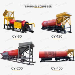 Séparateur rotatif clé en main 300-400t/h pour le lavage des minerais, destiné à l'extraction de l'<span class=keywords><strong>or</strong></span> des plages et des rivières au Ghana, au Nigeria, au Mali et au Congo - Product Image 2