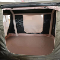 Tente de voiture gonflable portable, imperméable, coupe-vent, légère, à ouverture rapide, pour SUV, pour le camping en famille