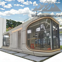 Capsule spatiale préfabriquée Wayon, lit de capsule spatiale, hôtel, cabine préfabriquée, capsule spatiale mobile intelligente