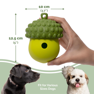 Comedero Lento de Silicona con Forma de Fruta para Perros, Juguete Interactivo para Limpieza Dental, Dispensador de Comida para Mascotas que Promueve la Inteligencia - Product Image 2