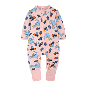 Mamelucos de una pieza con estampado personalizado, pijamas para niños pequeños, pijamas con cremallera para bebés, Mono para dormir, ropa para bebés - Product Image 6