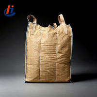 Sac de conteneur en vrac FIBC (Big Bag) en PP respirant, traité anti-UV, avec boucles d'angle croisées, étanche 1000 kg, pour usage industriel