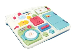 2023 Home Appliance Montessori Busy Boards Livro Brinquedos Brinquedo Sensorial Musical Feltro Busy Board para o miúdo