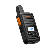 KENEARD KE-333 Talkie-walkie 4G POC double SIM GSM, communication mondiale 5000 km, batterie 2500-3000 mAh, 2W TDD-LTE multi-bandes, fonction groupe