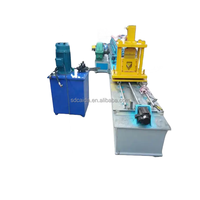 Machine de formage de profilés d'angle en acier pour carrelage, 90/130 degrés, pour toiture, avec moteur et boîte de vitesses 380V