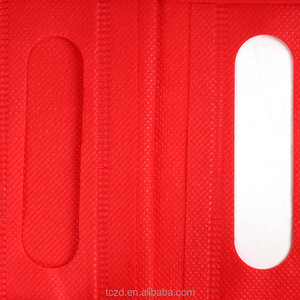 Commercio all'ingrosso zappe nuovo 30x40cm riutilizzabile D taglio borsa in tessuto Non tessuto - Product Image 4