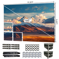 Pantalla LED para Exteriores de Doble Cara P4 de 4 mm para Mantenimiento Frontal, Panel de Pantalla para Vallas Publicitarias