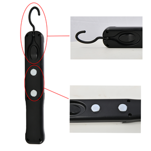 Lampes de poche rechargeables, lampe de travail avec base magnétique, crochet de suspension, 3 modes, batterie lumineuse LED, lampe de <span class=keywords><strong>camping</strong></span> pour réparation automobile - Product Image 4