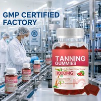 Complément Alimentaire Gommes Bronzantes Vitamines Marque Blanche OEM pour Adultes, Femmes, Hommes et Adolescents – Santé de la Peau et Pigmentation