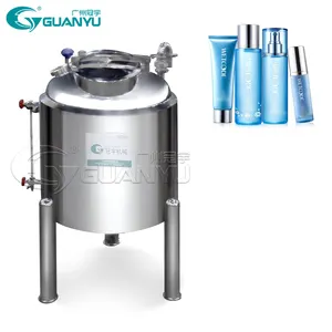 Industrial Chemical Liquid Oil Milk Vertical Stainless Steel Storage Tank